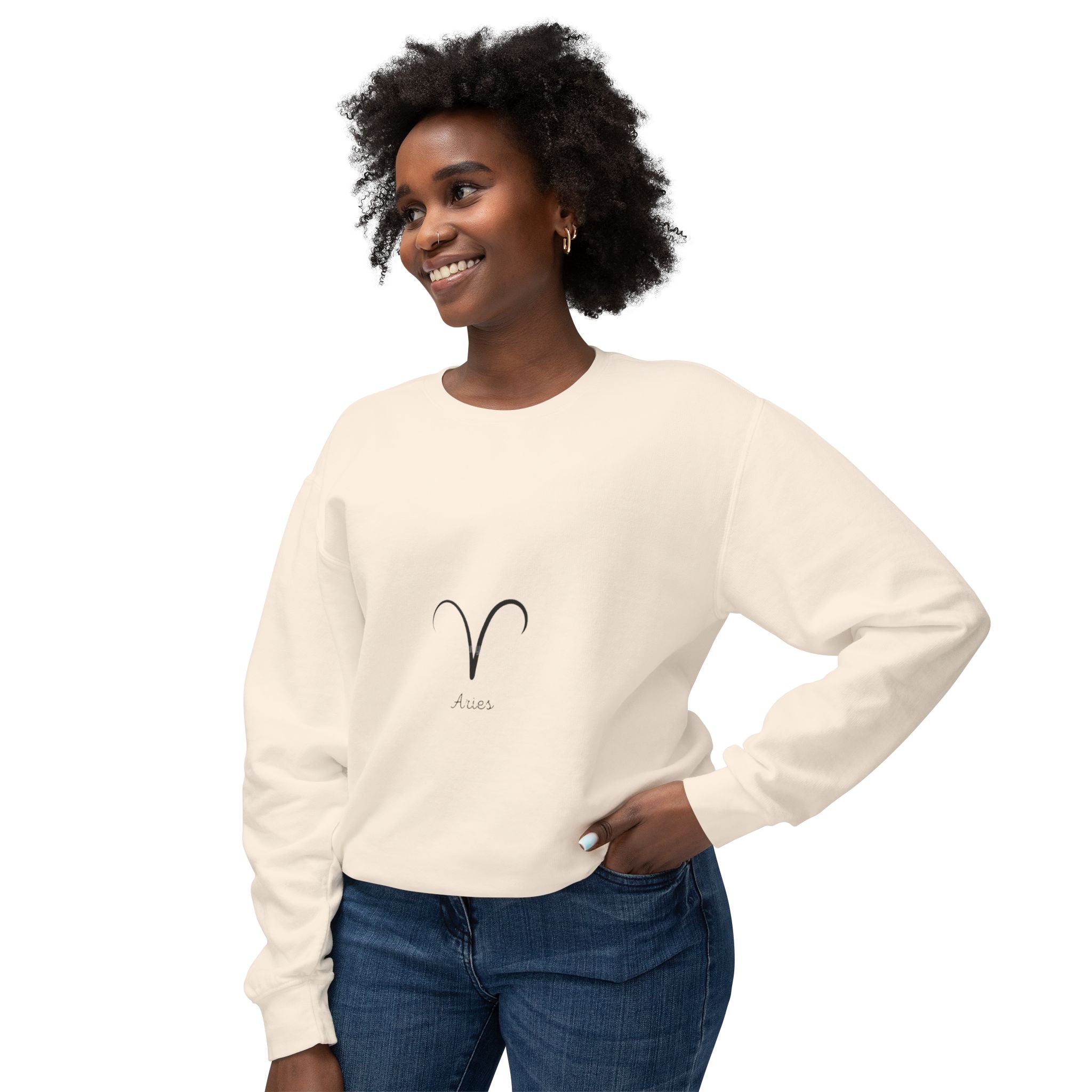 Aries Zodiac Crewneck Sweatshirt