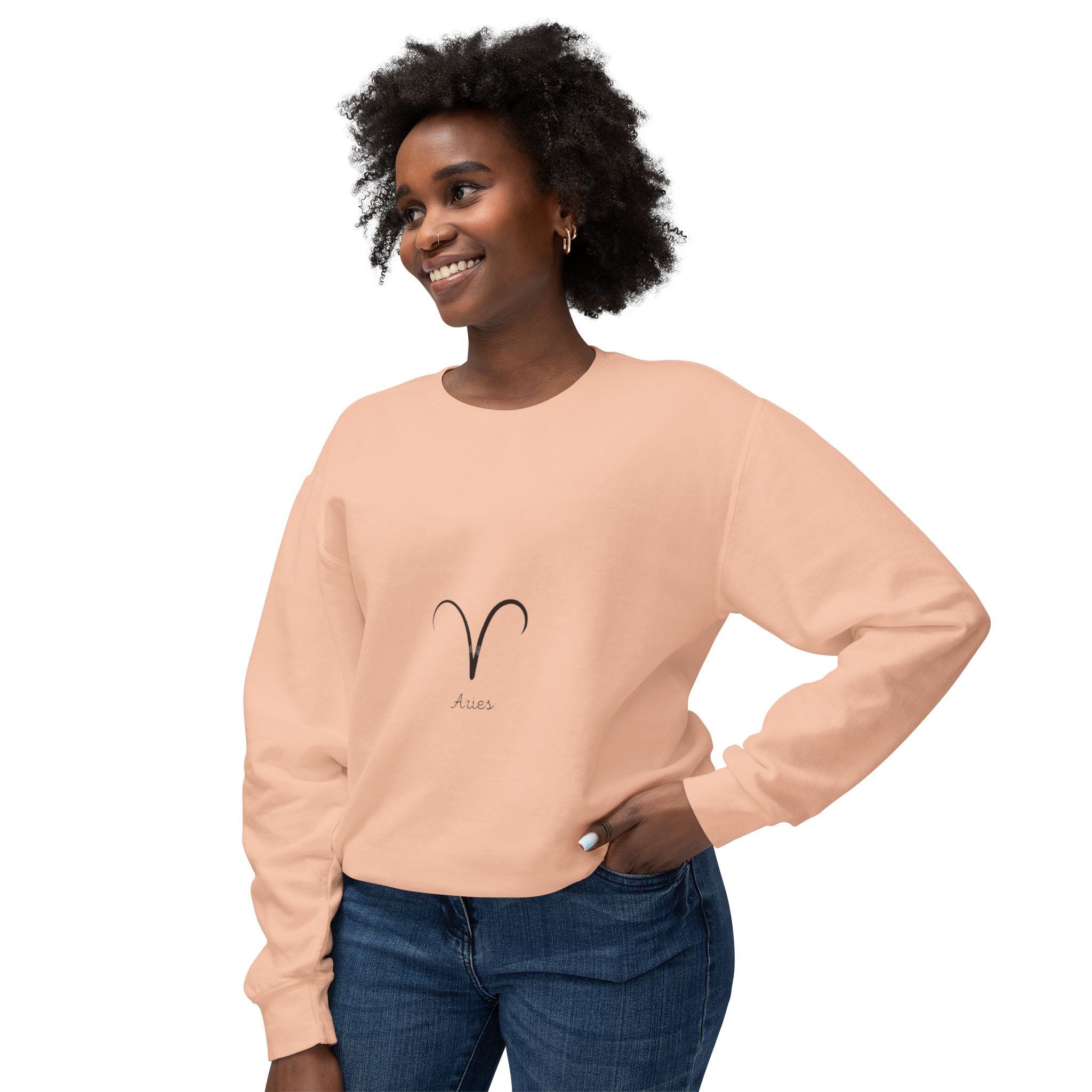 Aries Zodiac Crewneck Sweatshirt