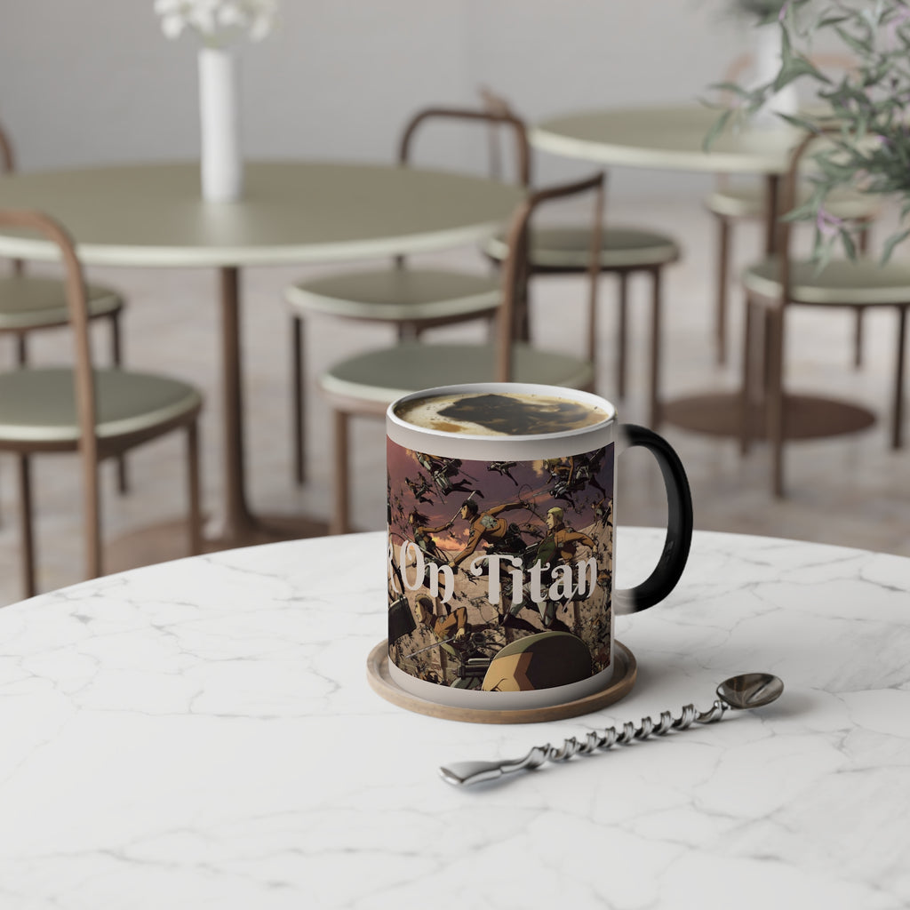 Attack On Titan Color-Changing Mug — 11oz Anime Scout Regiment Coffee Cup