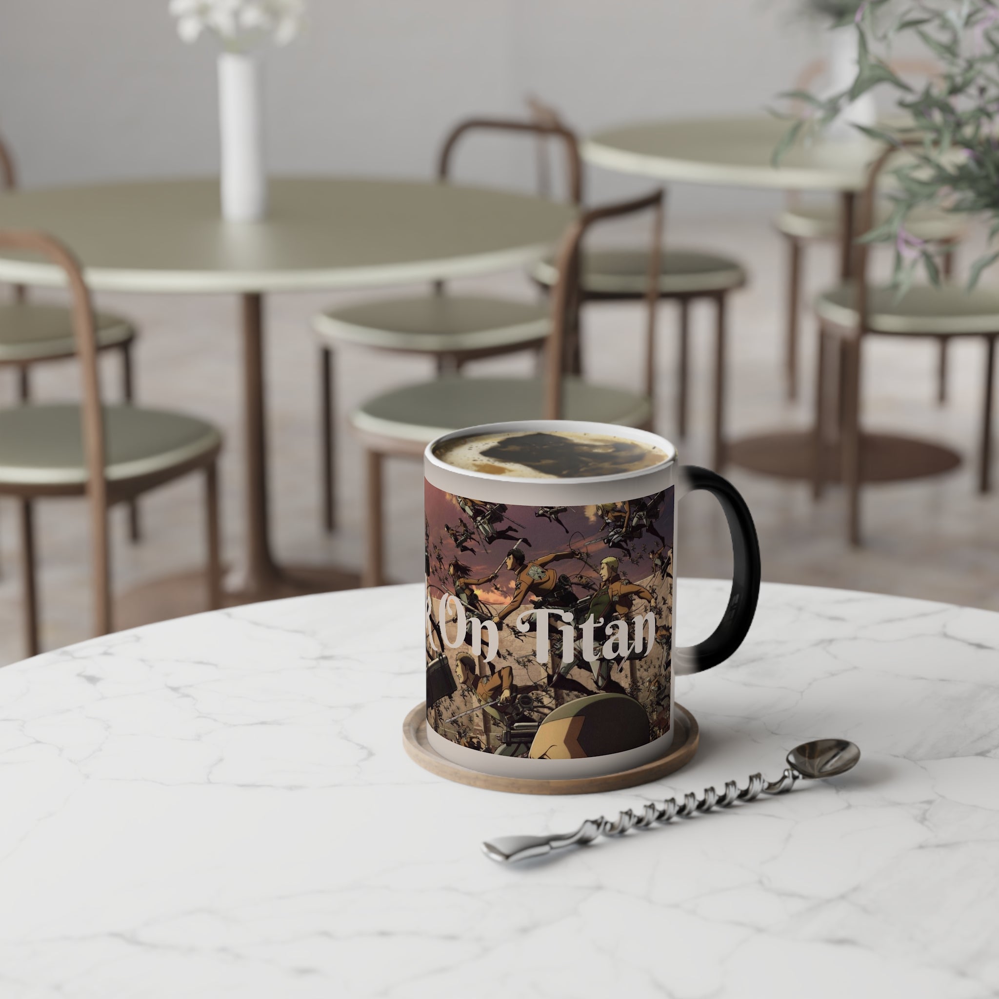 Attack On Titan Color-Changing Mug — 11oz Anime Scout Regiment Coffee Cup