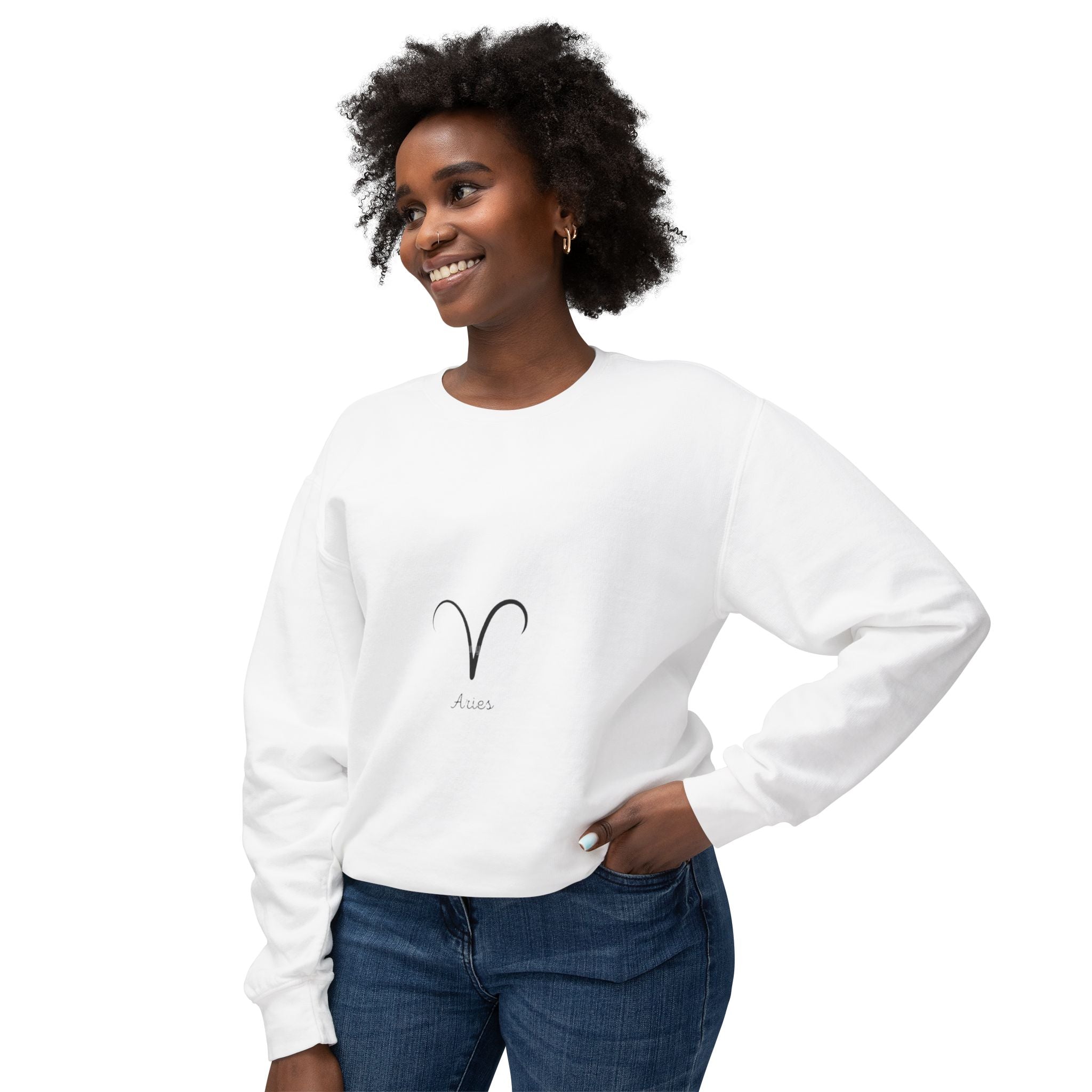 Aries Zodiac Crewneck Sweatshirt