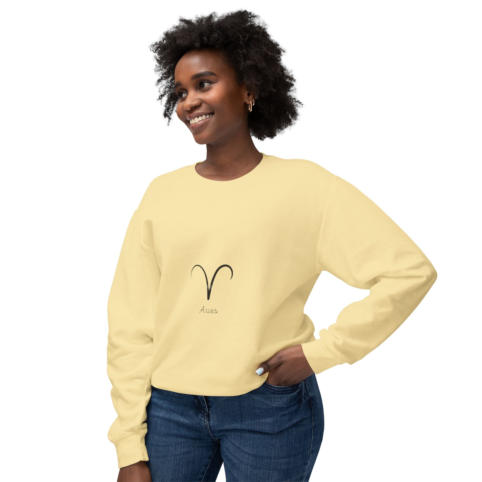 Aries Zodiac Crewneck Sweatshirt