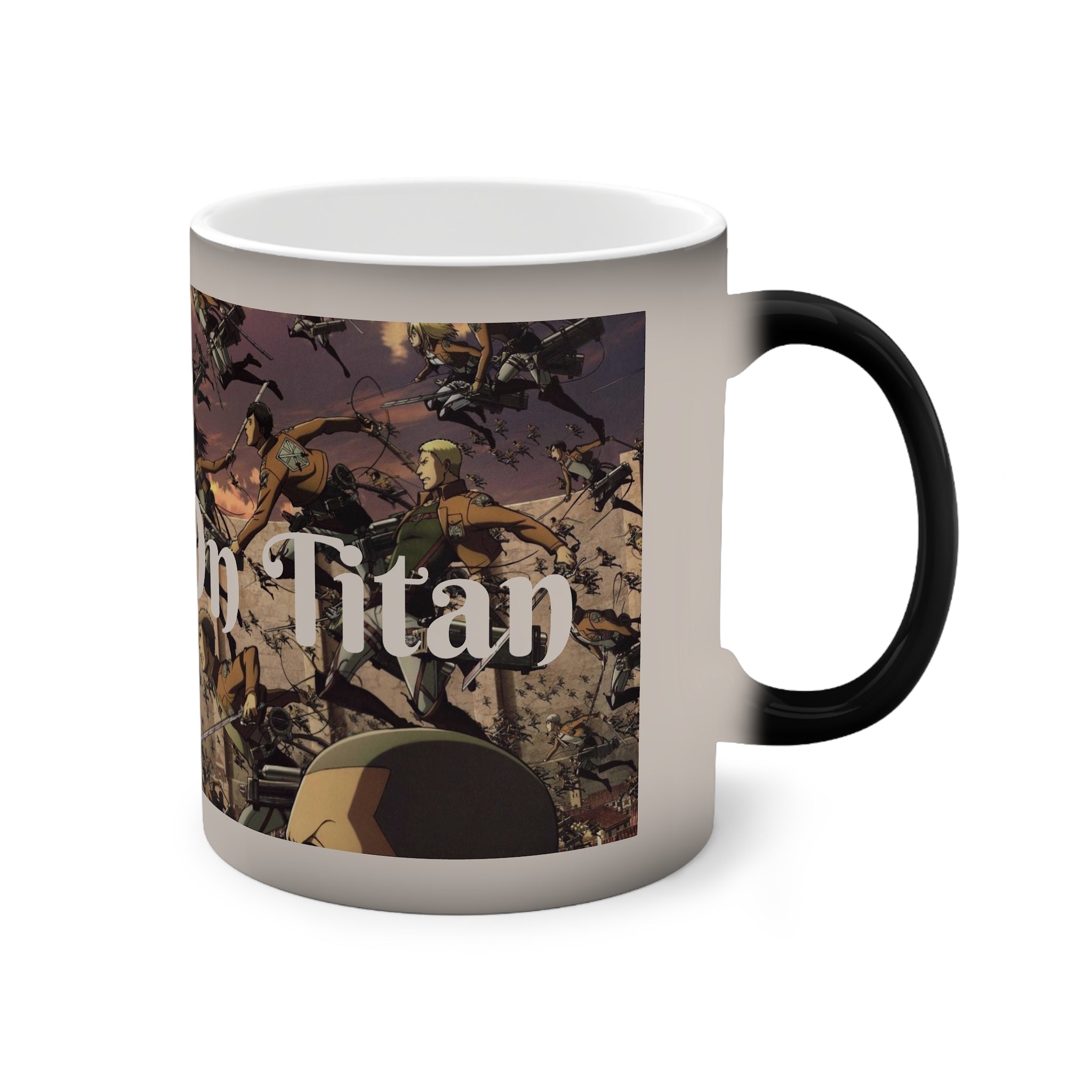 Attack On Titan Color-Changing Mug — 11oz Anime Scout Regiment Coffee Cup
