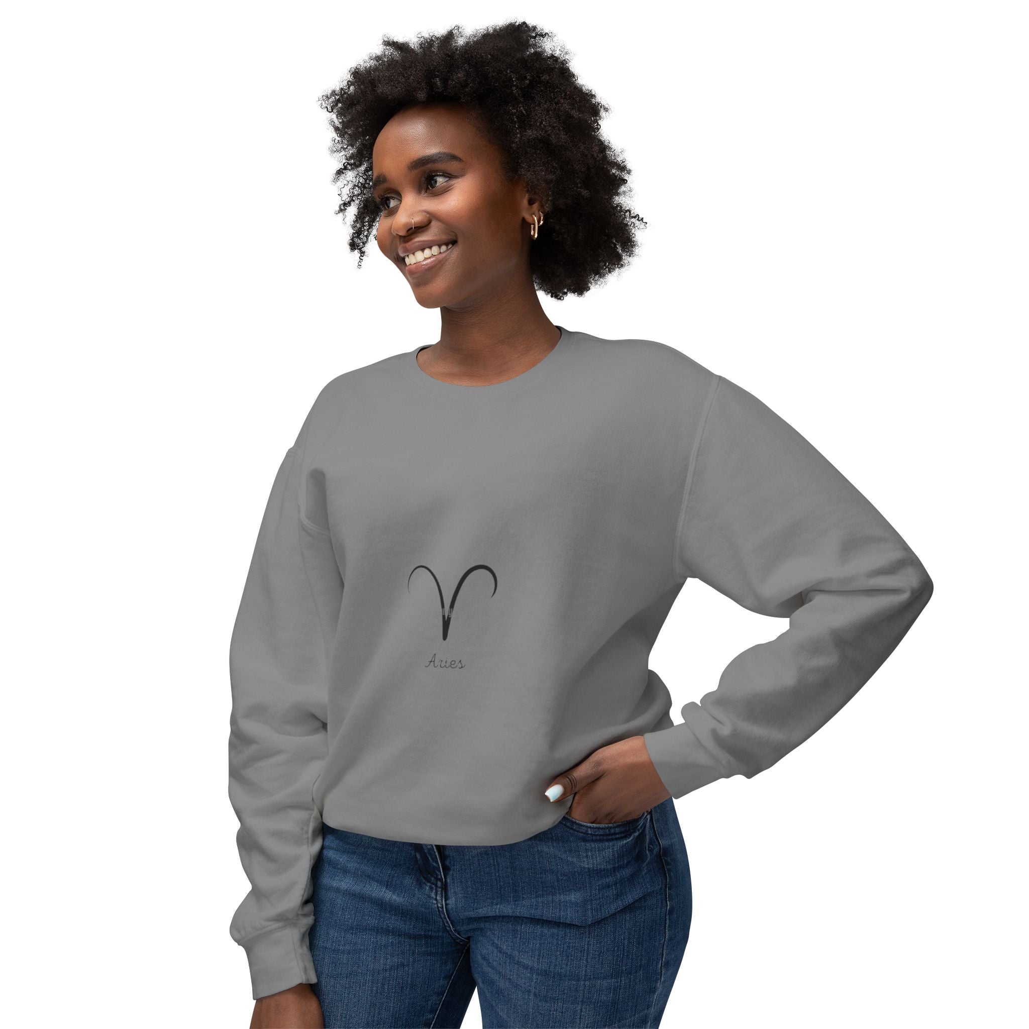 Aries Zodiac Crewneck Sweatshirt