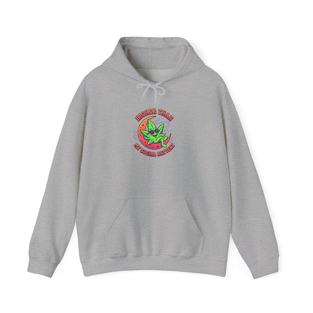 Chill Vibes Cannabis Leaf Hoodie