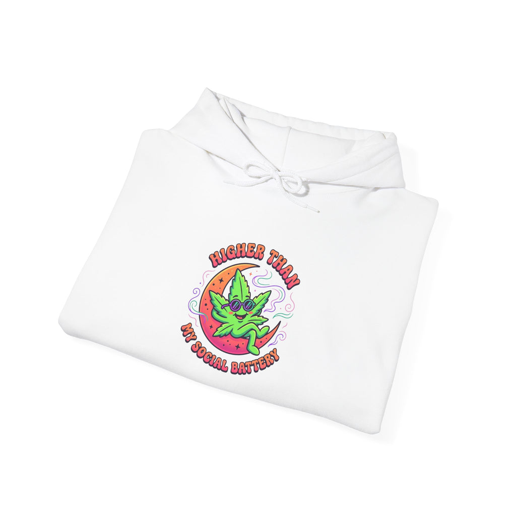 Chill Vibes Cannabis Leaf Hoodie