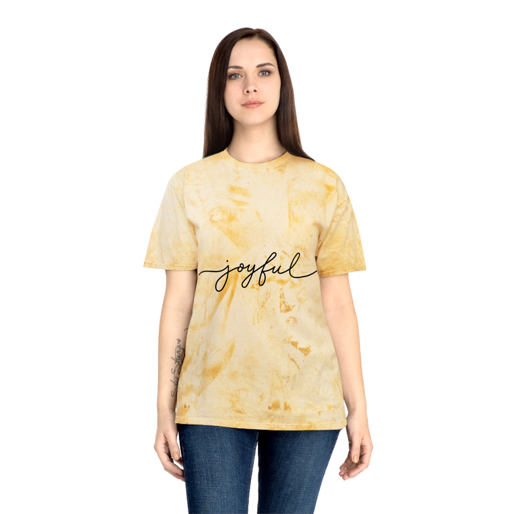 Joyful Tie-Dye T-Shirt