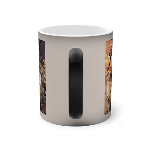 Attack On Titan Color-Changing Mug — 11oz Anime Scout Regiment Coffee Cup